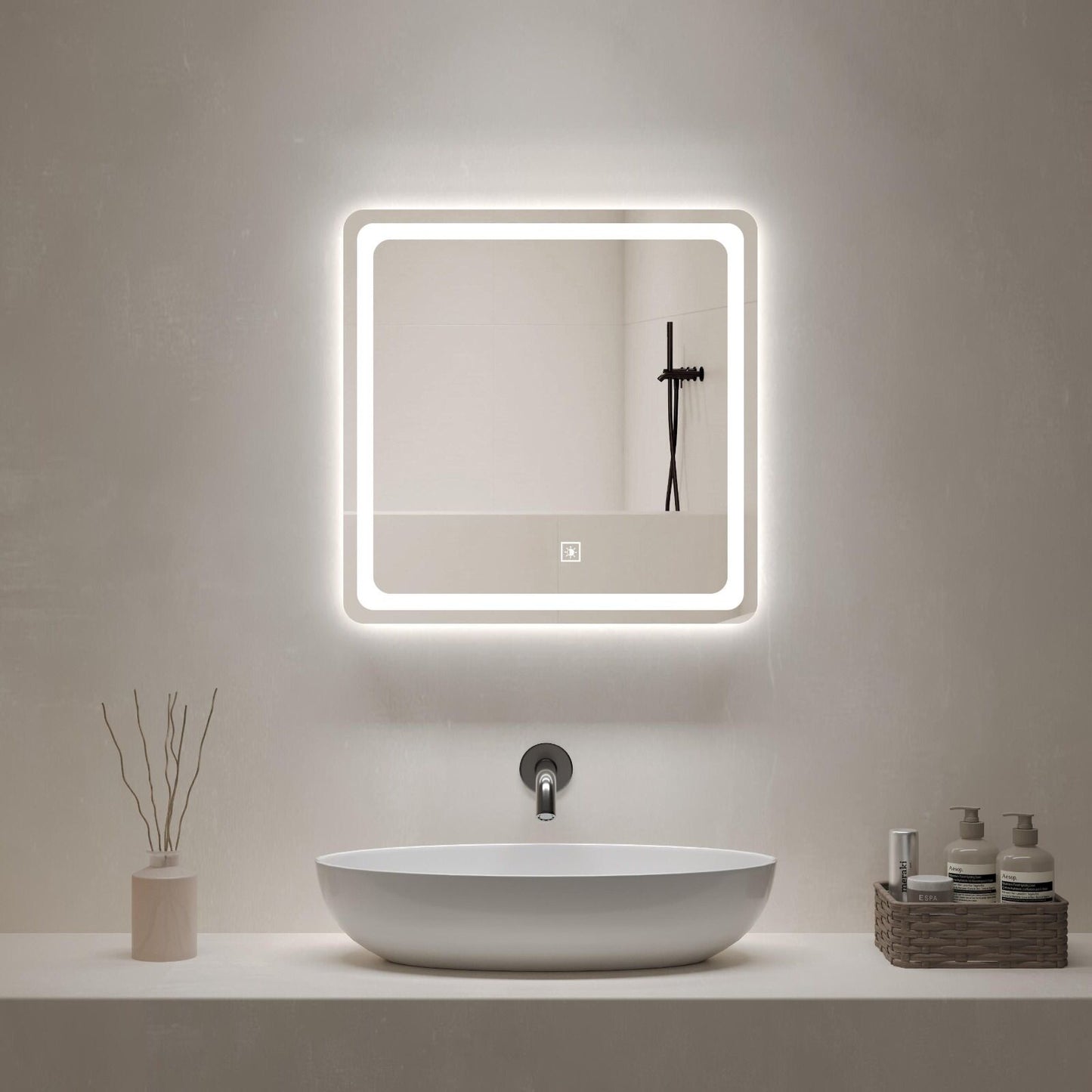 Espejo LED Cuadrado